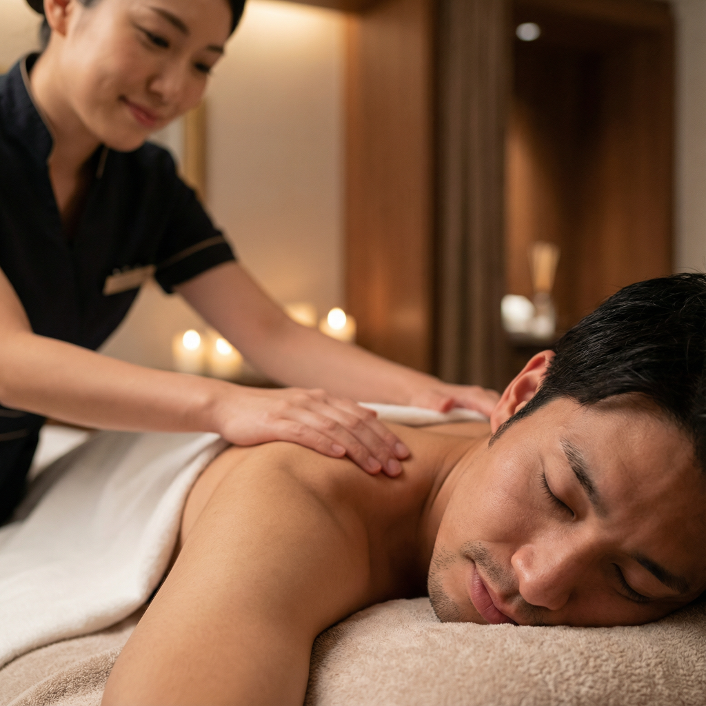 按摩 - 韓国マッサージサービス